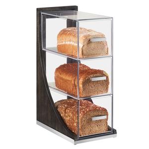 Cal-Mil 3815-87 Cinderwood 6.5" x 13" x 20.25"H Clear Acrylic Bread Case