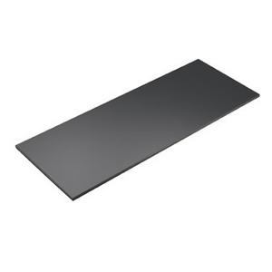 Cal-Mil 1435-1232-96 Midnight Bamboo 32" x 12" Rectangular Display Shelf - 3 Each