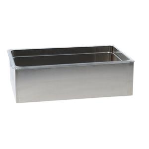 Cal-Mil 22064-12-55 20in x 12in Stainless Steel Beverage Ice Display 