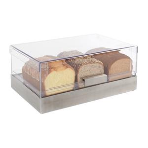 Cal-Mil 22442-55 19in x 12in Stainless Steel Countertop Display Bin 