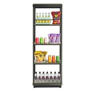 Cal-Mil 22343-5-83 Ashwood 24in x 16in Metal Frame 5-Tier Merchandising Cart 