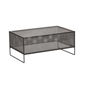 Cal-Mil 22907-12-115 Camden 13in x 20.75in x 9.5"H Black Wire Mesh Ice Bucket 