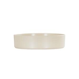 Cal-Mil 22013-10-103 Hudson 10" Dia. x 2.5"H Ivory Melamine Bowl - 6 Each