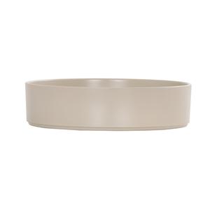 Cal-Mil 22013-10-125 Hudson 10" Dia. x 2.5"H Taupe Melamine Bowl - 6 Each