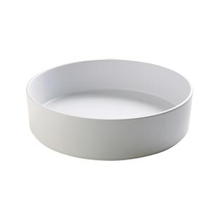 Cal-Mil 22013-10-15 Hudson 10" Dia. x 2.5"H White 72 oz. Melamine Bowl - 6 Each