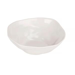 Cal-Mil 22305-8-103 Marin 7.5in Dia. x 2"H Ivory Melamine Bowl - 6 Each 