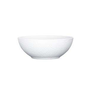 Cal-Mil 22329-9-15 Sedona 10.5in Dia. x 3"H 60oz White Melamine Bowl - 6 Each 