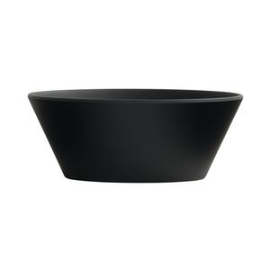 Cal-Mil 22392-5-13 Classic 5in x 5in Matte Black Melamine 13oz Coupe Bowl 