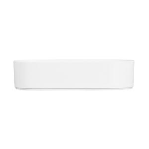 Cal-Mil 22501-136-15 Hudson 13in x 6in x 3"H White Melamine Bowl - 3 Each 