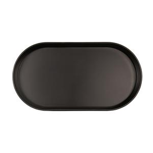 Cal-Mil 22501-1612-13 Hudson 12" x 6" Black 12 Qt. Raised Rim Deep Bowl - 4 Each