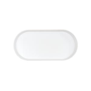 Cal-Mil 22501-1612-15 Hudson 12" x 6" White 12 Qt. Raised Rim Deep Bowl - 4 Each