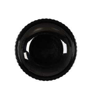 Cal-Mil 22510-14-13 14in Dia. x 2.5"H Matte Black 110oz Scalloped Bowl - 6 Each 