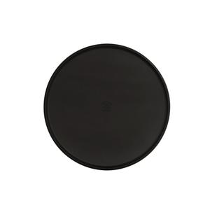 Cal-Mil 22550-14-13 Hudson 14in Dia. x 3.5"H Black Melamine Bowl - 3 Each 