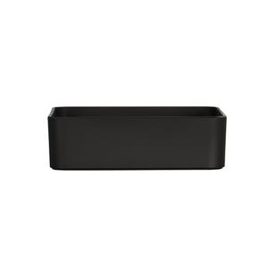 Cal-Mil 24002-10-13 Hudson 10in x 10in x 3"H Black Melamine Bowl - 3 Each 