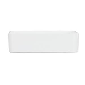 Cal-Mil 24002-12-15 Hudson 12in x 12in x 3"H White Melamine Bowl - 3 Each 