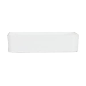 Cal-Mil 24002-14-15 Hudson 14in x 14in x 3"H White Melamine Bowl - 3 Each 