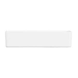 Cal-Mil 24004-136-15 Hudson 13in x 6in x 3"H White Melamine Bowl - 3 Each 
