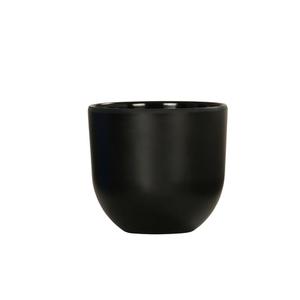 Cal-Mil 24010-4-13 Oslo 4in Dia. x 3.5"H Black Melamine Bowl - 6 Each 