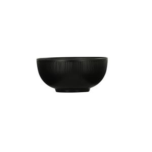 Cal-Mil 24050-7-13 Nomi 7in Dia. x 3"H Black Melamine Bowl - 6 Each 