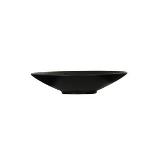 Cal-Mil 24057-10-13 Nomi 10in Dia. x 2.25"H Black Melamine Bowl - 6 Each 