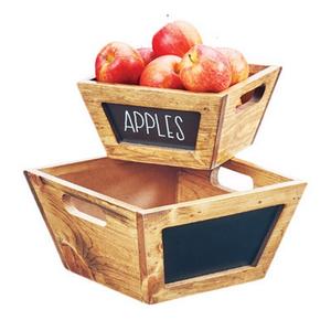 Cal-Mil 3593-10-99 Madera 10in x 10in x 5"H Rustic Pine Square Bowl 