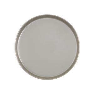 Cal-Mil 22017-10-102 10" Dia. x 1.5"H Ash Melamine Plate - 6 Each