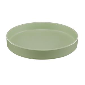 Cal-Mil 22017-10-107 Hudson 10" Dia. x 1.5"H Matcha Melamine Plate - 6 Each