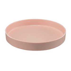 Cal-Mil 22017-10-108 Hudson 10" Dia. x 1.5"H Blush Melamine Plate - 6 Each