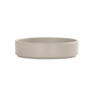 Cal-Mil 22017-6-102 Hudson 6in Dia. x 1.5"H Ash Melamine Plate - 6 Each 