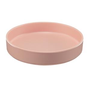 Cal-Mil 22017-8-108 Hudson 8.25" Dia. x 1.5"H Blush Melamine Plate - 6 Each