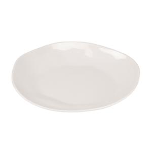 Cal-Mil 22304-9-103 Marin 8.75in Dia. Ivory Melamine Plate - 6 Each 