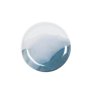 Cal-Mil 22351-7-117 Pacifica 7in Dia. Pebble White Melamine Plate - 6 Each 