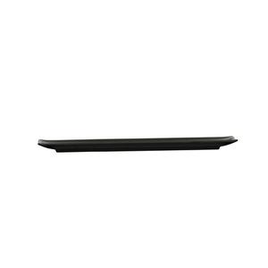 Cal-Mil 24054-134-13 Nomi 13in x 4in x 1"H Black Melamine Plate - 6 Each 