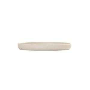 Cal-Mil 26105-6-103 Arista 6in Dia. Matte Ivory Melamine Plate - 6 Each 