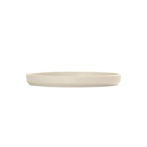 Cal-Mil 26105-8-103 Arista 8in Dia. Matte Ivory Melamine Plate - 6 Each 