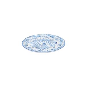 Cal-Mil 22351-7-104 Costa 7in Dia. Melamine Coupe Plate 