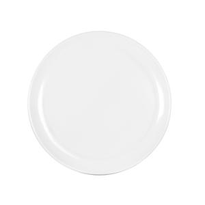Cal-Mil 22351-7-15 Blanca 7in Dia. Glossy White Melamine Coupe Plate - 6 Each 