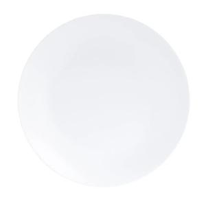Cal-Mil 22390-7-13 Classic 7in Dia. Matte Black Melamine Coupe Plate - 6 Each 