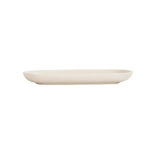 Cal-Mil 24007-10-103 Oslo 10in x 10in x 1"H Ivory Melamine Square Plate - 6 Each 