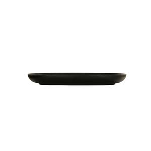 Cal-Mil 24007-10-13 Oslo 10in x 10in x 1"H Black Melamine Square Plate - 6 Each 