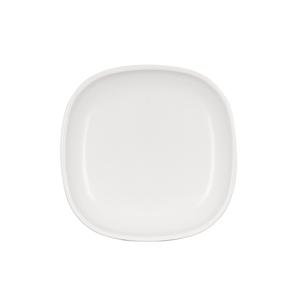 Cal-Mil 24007-6-15 Oslo 6in x 6in x 1"H White Melamine Square Plate - 6 Each 