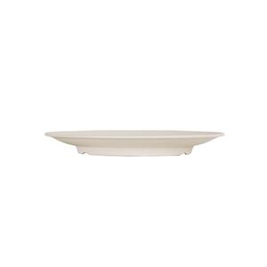 Cal-Mil 24031-11-103 11in Dia. x 1"H Ivory Melamine Hand Thrown Plate - 6 Each 