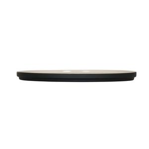 Cal-Mil 26130-10-138 Sorelle 10in Dia. Two-Tone Melamine Low Rim Plate - 6 Each 