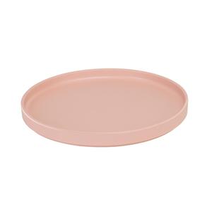 Cal-Mil 22026-10-108 Hudson 10.25in Diameter x 1"H Blush Low Rim Plate - 6 Each 