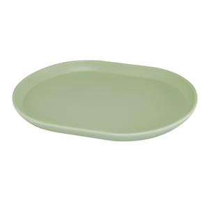 Cal-Mil 22018-107 Hudson 14" x 11.25" Matcha Melamine Platter - 6 Each