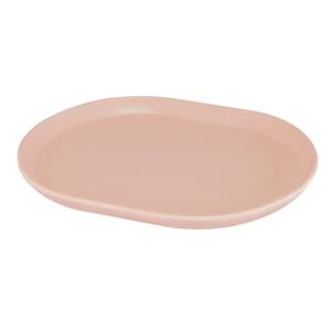 Cal-Mil 22018-108 Hudson 14" x 11.25" Blush Melamine Platter - 6 Each