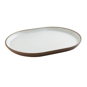 Cal-Mil 22018-89 Hudson 14in x 11.25in Stoneware Melamine Platter - 6 Each 