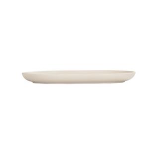 Cal-Mil 24005-117-103 Oslo 11" x 7" x 1"H Ivory Melamine Platter - 6 Each