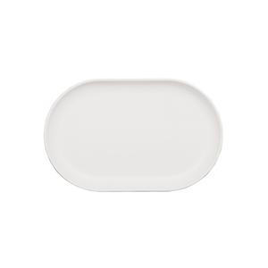 Cal-Mil 24005-139-15 Oslo 13" x 9" x 1.1"H White Melamine Platter - 6 Each