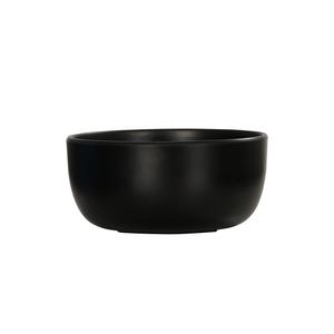 Cal-Mil 24006-6-13 Oslo 6" Dia. x 2.8"H Black Melamine Bowl - 6 Each